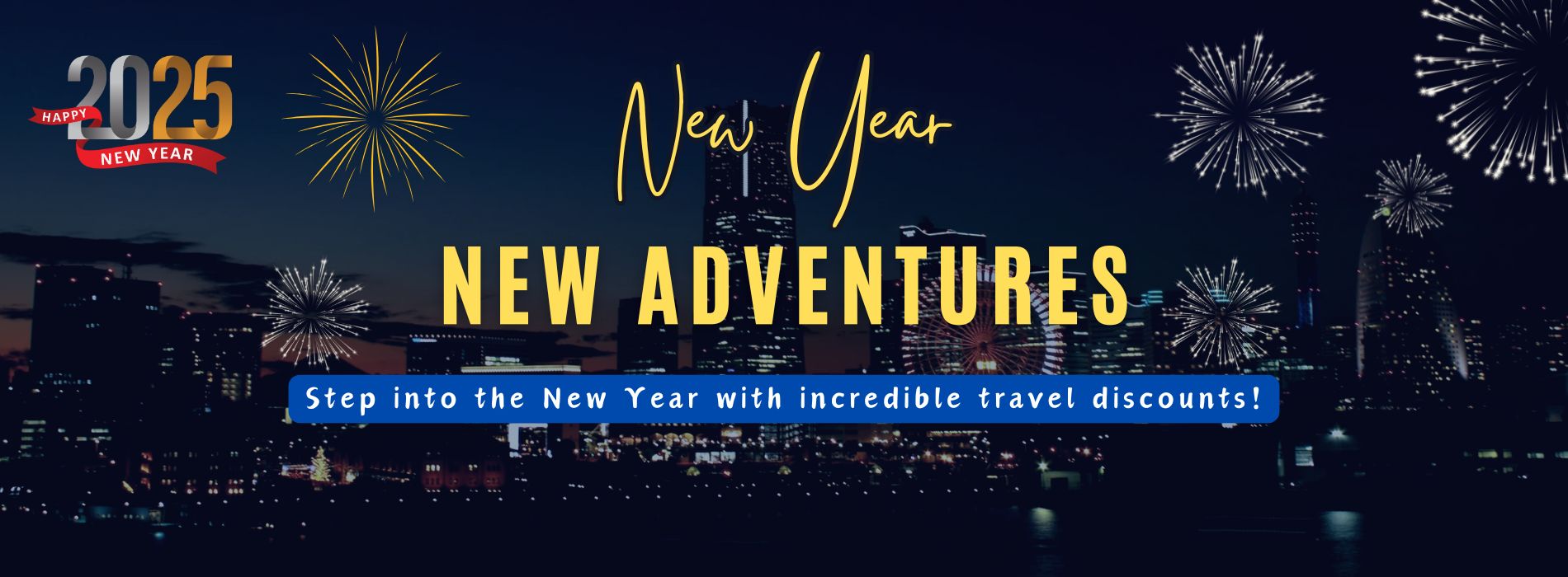 New Year 2025 Travel Offer