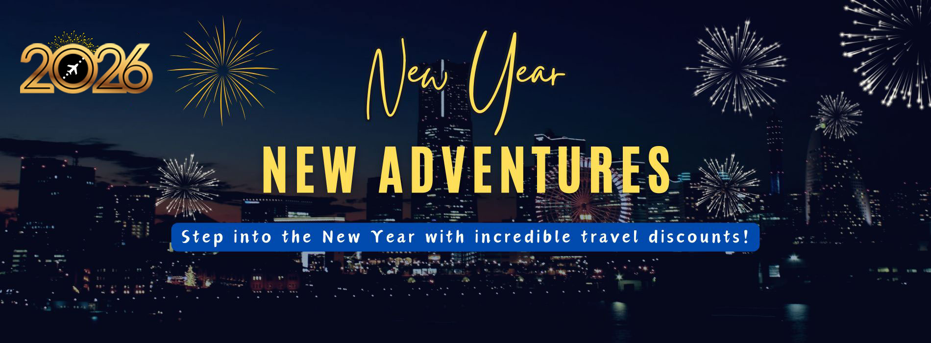 New Year 2025 Travel Offer