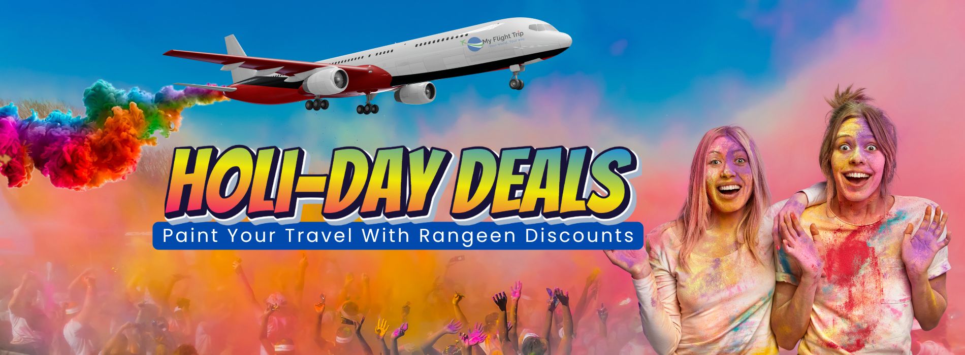 Holi Day 2025 Travel Offer