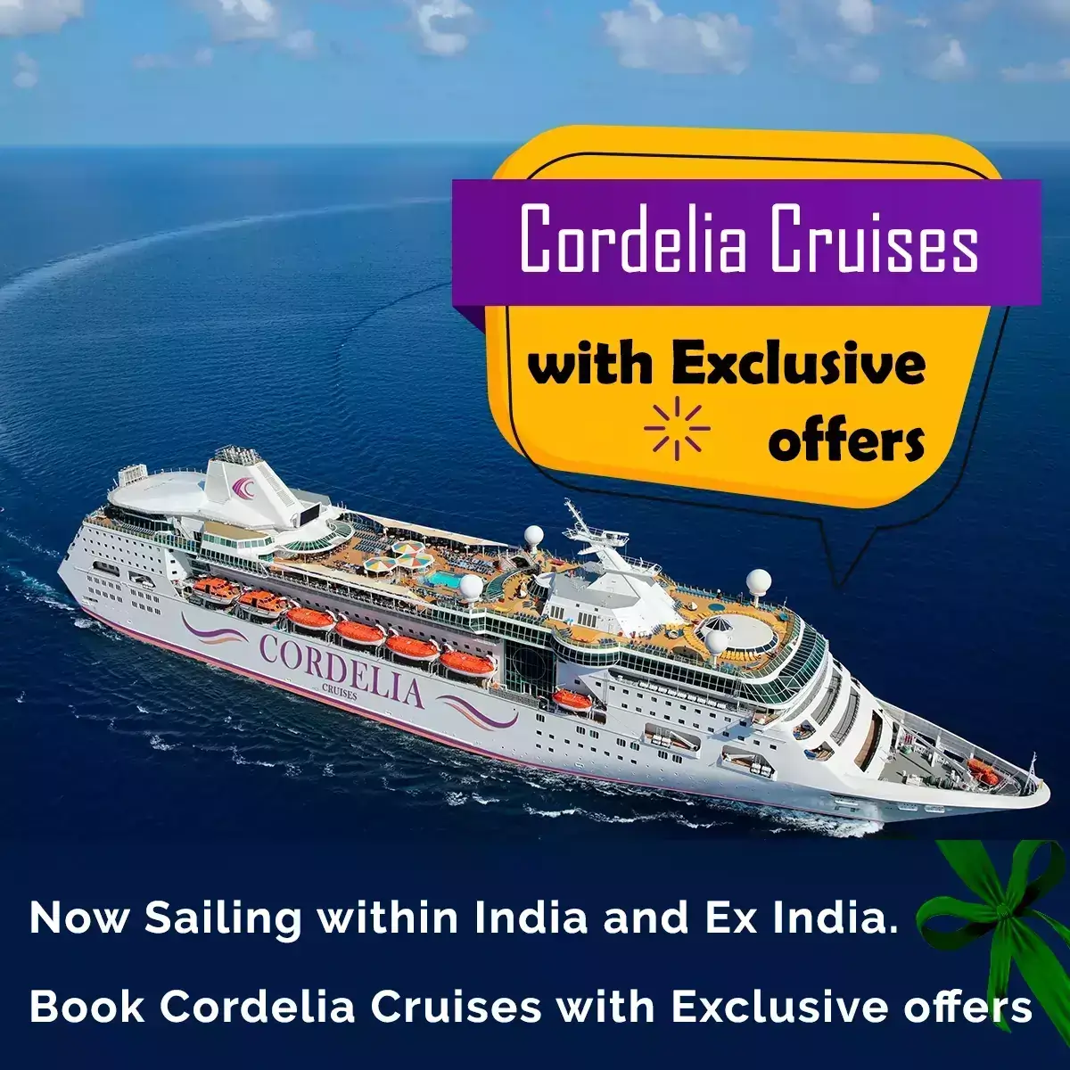 Book Cordelia Cruise with Exclusive Offers